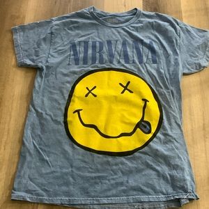Nirvana band graphic tee
